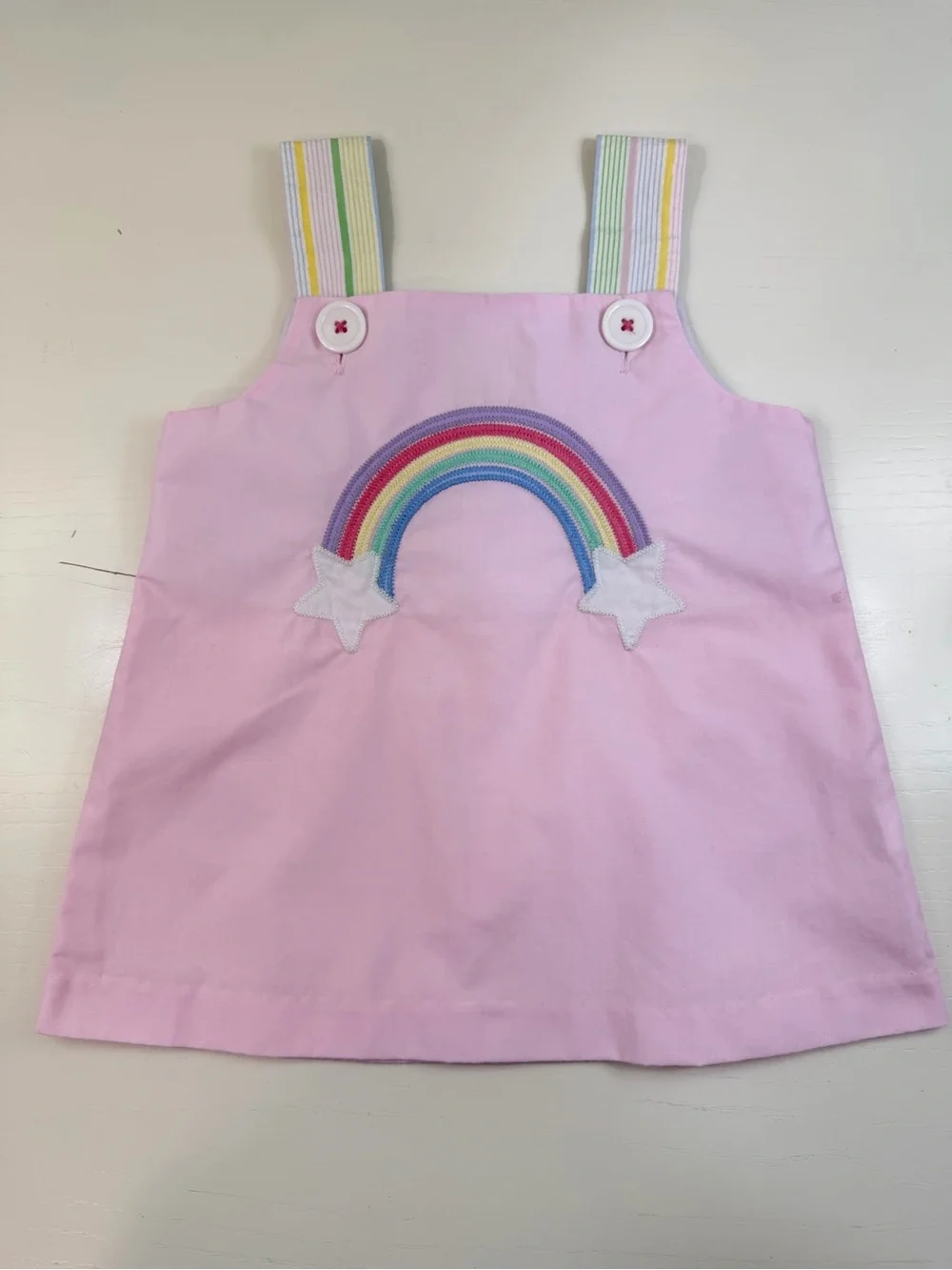 TBBC Rainbow Striped Bloomer Set 2T